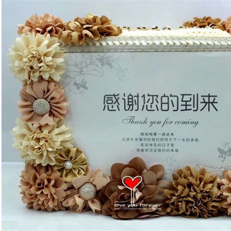 金色结婚庆用品礼金箱高档婚礼满月宴年会签到台礼金箱红包抽奖箱