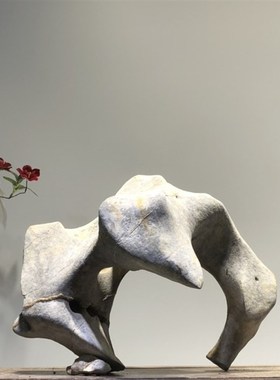 太湖石观赏摆件石英石墨石玲珑石盆景奇石天然原石头鱼缸造景石