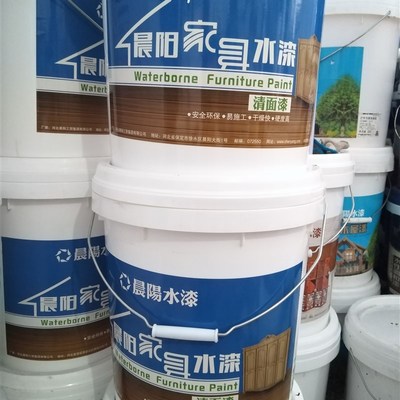 水性木器漆家具翻新净味环保透明清漆亮光漆白色喷刷木头涂料无味