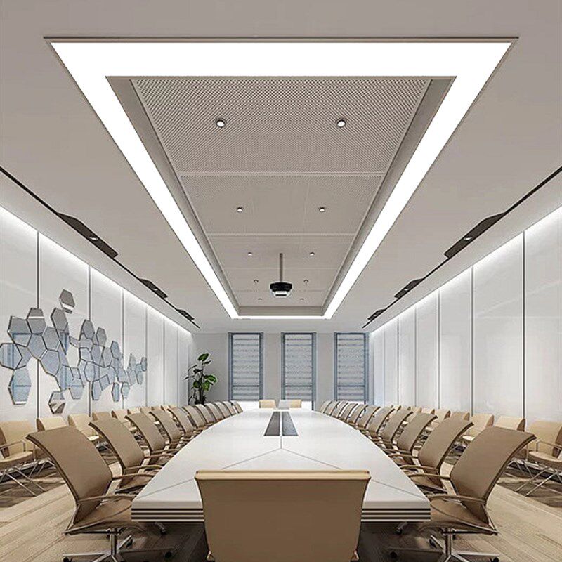 天花板嵌入式Led灯办公室会议室天花板灯走廊通道矩形平板灯,家装灯饰光源,商用吊灯,淘宝优惠券,粉丝福利购,淘宝优惠卷