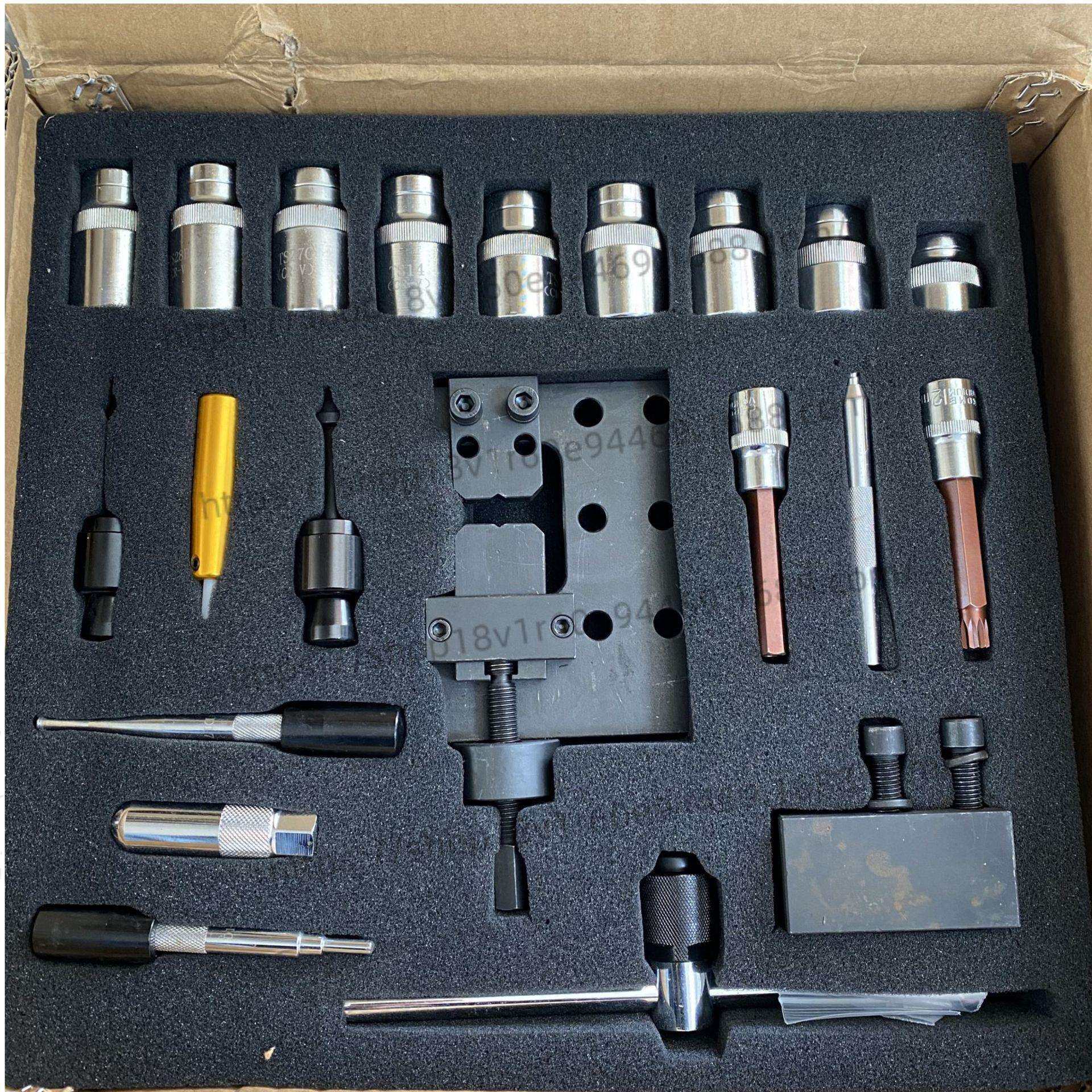 耐驰分解工具20件套 工具箱组合汽车喷油器油嘴拆装工具
