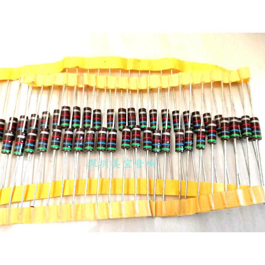 各种阻值实芯 碳芯电阻 0.5W 1/2W AB碳阻 每种阻值10个起卖