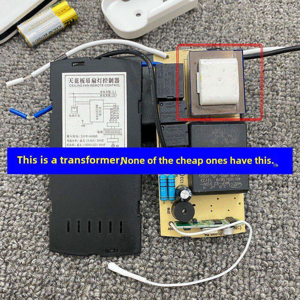 高端时尚新款万能风扇灯遥控器隐形吊扇灯无线遥控开关控制器