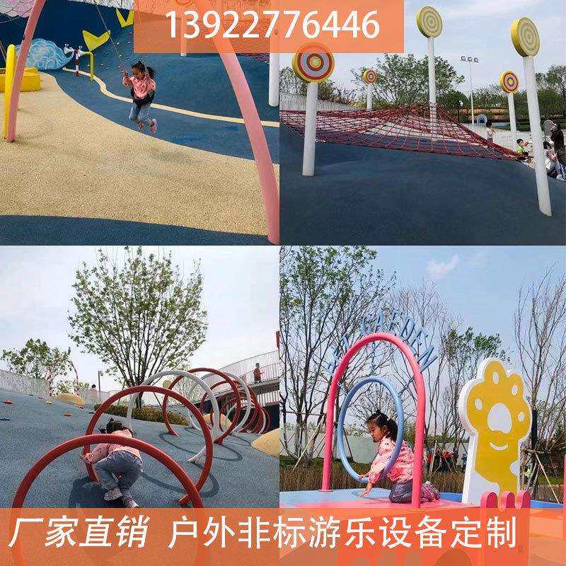 幼儿园户外不锈钢滑梯无动力儿童秋千公园景区体能训练组合攀爬架