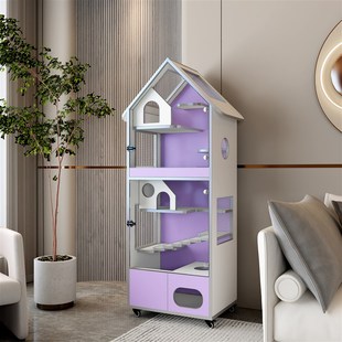 贝宠优品龙猫柜笼防咬啃防水通风大别墅相亲笼蜜袋鼯定制龙猫笼子