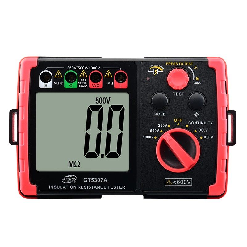 数字绝缘电阻测试仪摇表1000v兆欧表500V漏电开关测试 接地电阻表