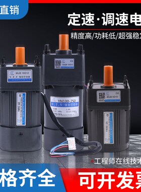微特微VTV电机调速减速马达YN60-6YN80-25YN90-60YN90-90YN90-120
