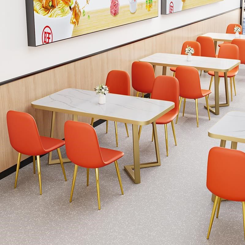 快餐店桌椅组合甜品奶茶店餐饮桌椅小吃面馆长方形商用烧烤餐桌椅,住宅家具,板木餐桌,淘宝优惠券,粉丝福利购,淘宝优惠卷