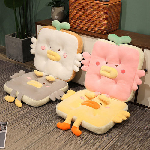 可爱鸭子坐垫椅子垫办公室久坐屁股垫加厚女生四季通用家用书房