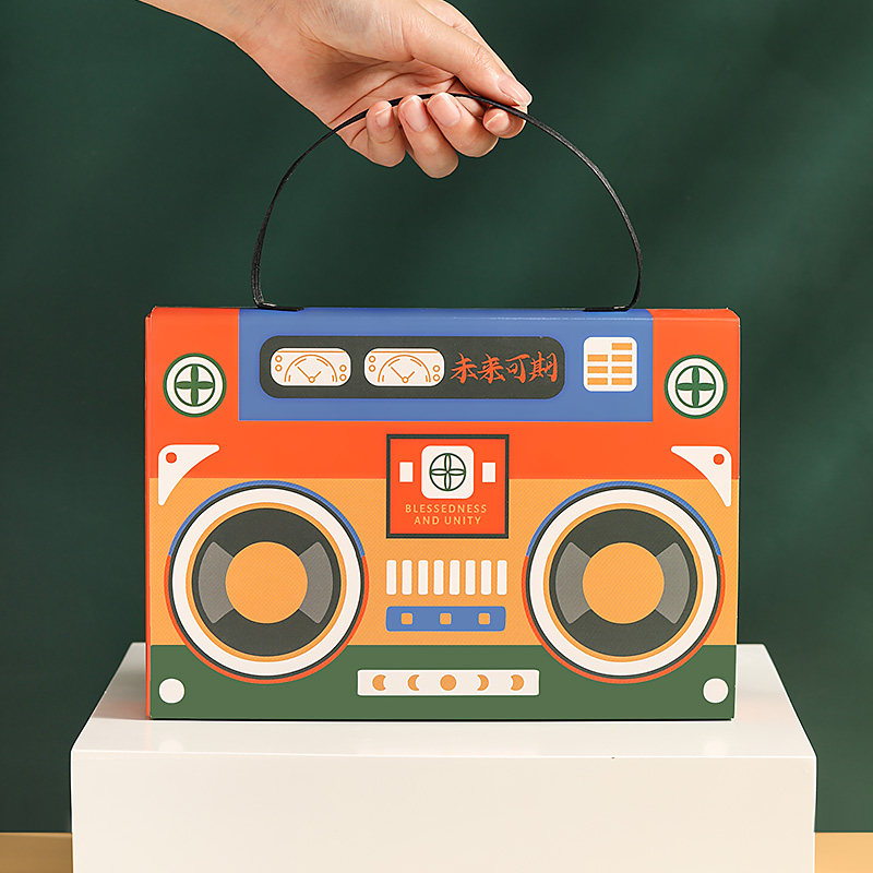 2022新款中秋月饼包装盒6粒50/80克手提高档鲜肉流心蛋黄酥礼盒空