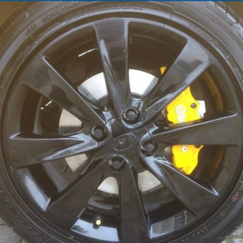 鼓刹改装仿碟刹 卡钳罩 装饰制动碟盘盖 刹车分泵卡钳架升级款