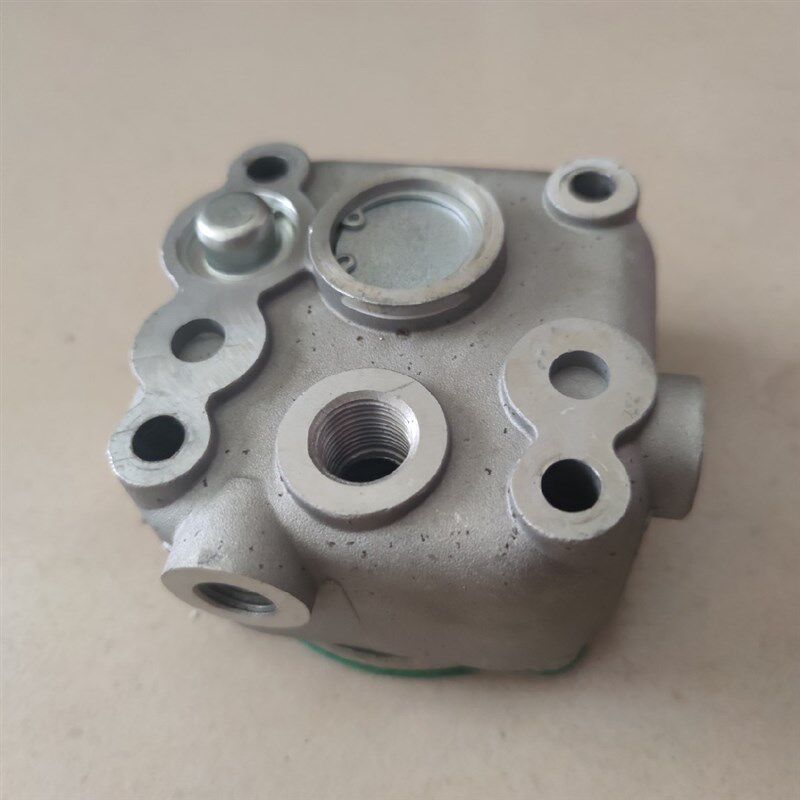 新源65-75轮式挖土机 原厂东协空压机2B8A-5缸盖 打气泵缸盖总成