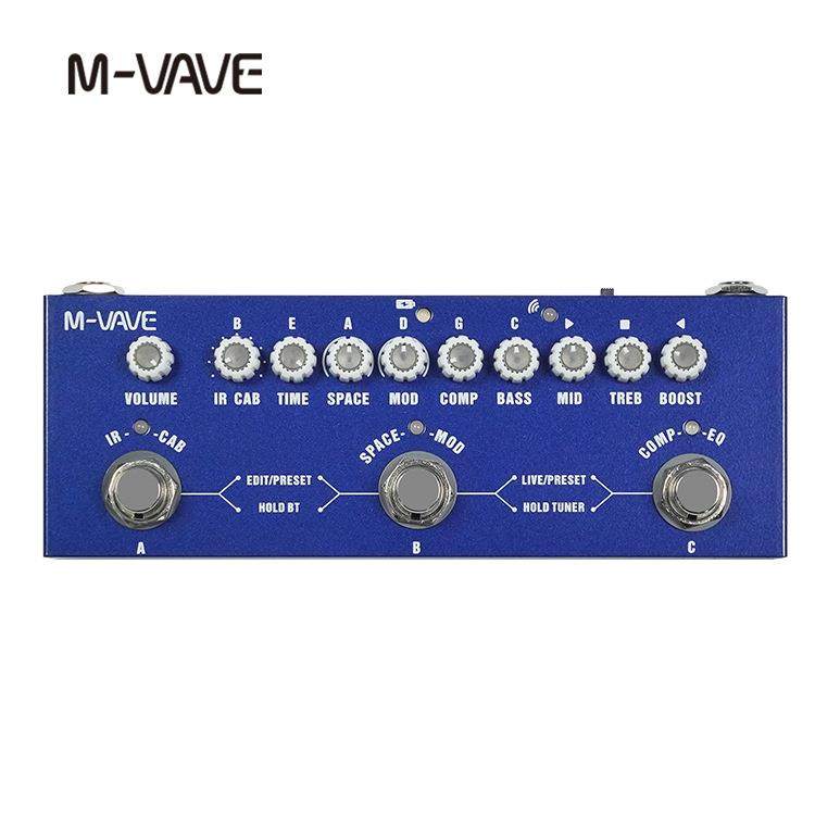 M-VAVE CUBE BABY BASS 电贝斯可充电单块组合效果器延迟合唱混