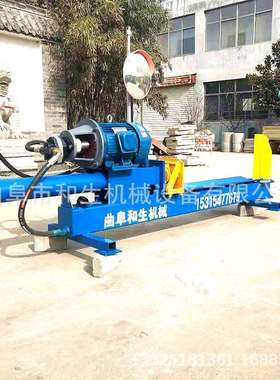 电动液压卧式劈柴机380伏25吨果木劈裂机 树墩劈开机 中型劈木机