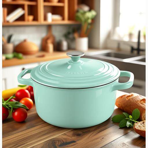 新品24cm炖煮锅汤锅珐琅锅铸铁锅洒金珐琅炖肉煲鸡汤红烧送礼家用