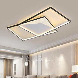 客厅灯现代简约大气家用led吸顶灯2021年新款 北欧极简卧室灯具