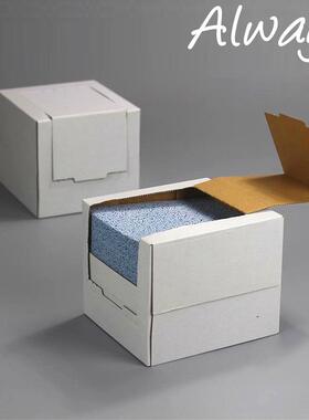 1/4折叠汽配高效多用途蓝色工业吸油吸水擦拭布擦拭纸