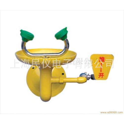 WJH0759B不锈钢接墙式洗眼器