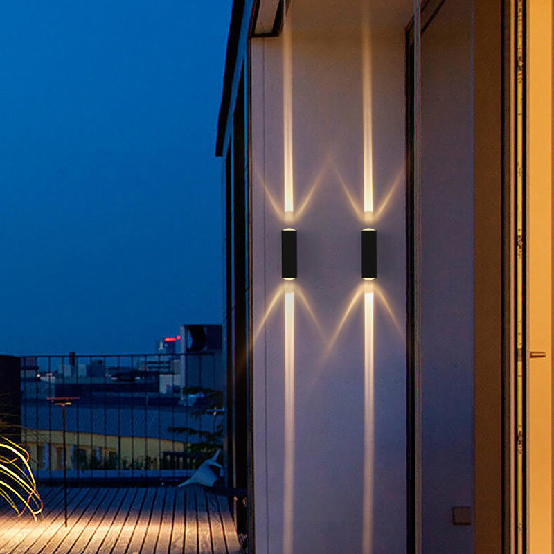 智闪led壁灯户外双头一束光射灯室外外墙灯防水口家用楼梯墙壁灯,家装灯饰光源,户外壁灯,淘宝优惠券,粉丝福利购,淘宝优惠卷