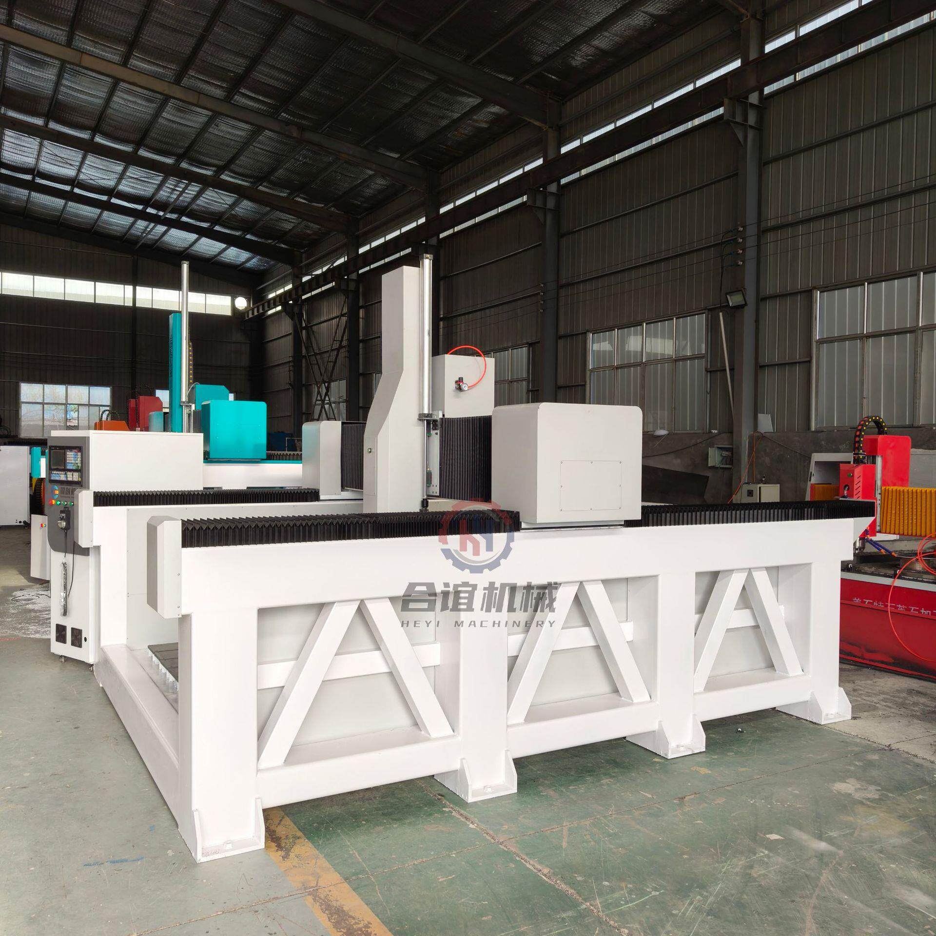 3d泡沫雕刻机全自动大型高密度板雕塑模具四轴重型木模雕铣机cnc