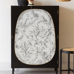 山月造物法式 复古房间布置橱柜防水衣柜贴墙贴纸自粘卧室家具翻新