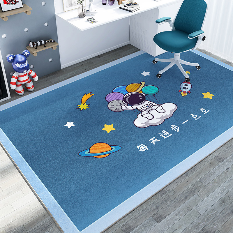 儿童地毯阅读区卡通男孩可擦洗儿童房地垫防滑学习椅加厚垫子家用,居家布艺,地毯,淘宝优惠券,粉丝福利购,淘宝优惠卷