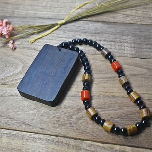 黑檀木无事牌刻字手把件挂件641木牌定制雕刻紫薇讳雷祖讳剑来