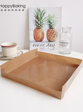 烘焙工具不粘布不沾玻璃纤维耐高温油布溶豆蛋糕烤盘垫可反复使用