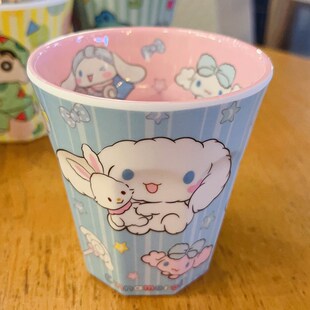 小白狗刷牙杯女儿童卡通图案的玉贵狗刷牙具杯密胺肉桂狗防摔杯子