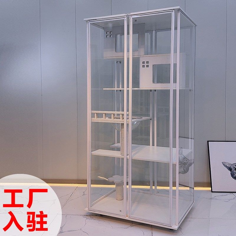 全景猫别墅猫屋家用猫笼子超大室内实木猫咪繁殖笼猫柜豪华猫窝,宠物/宠物食品及用品,猫笼子/猫别墅,淘宝优惠券,粉丝福利购,淘宝优惠卷