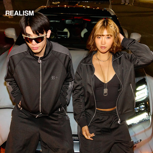 Realism潮牌赛车训练套装情侣款