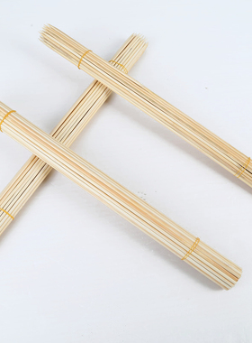 整箱一次性烧烤竹签5.0mm*30/35/40/45/50cm粗大肉串薯塔竹签子