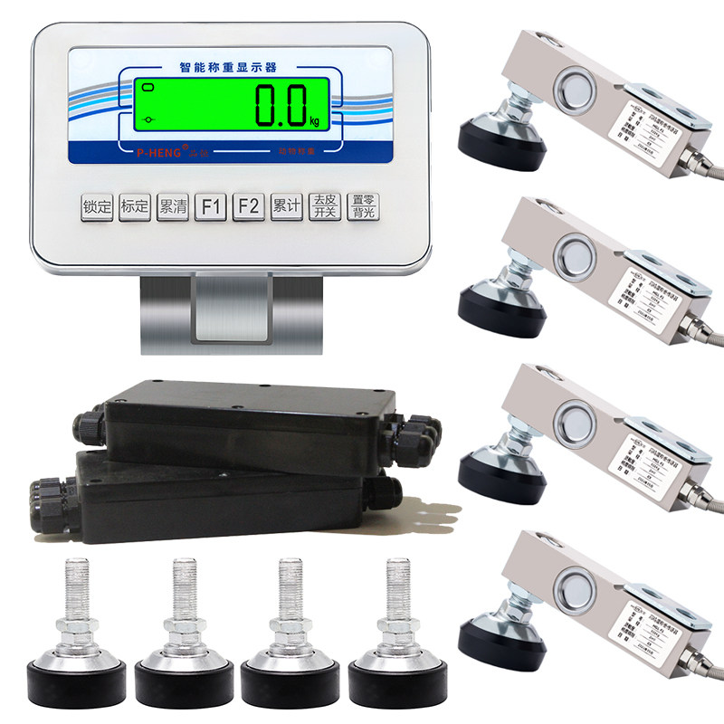 电子地磅秤配件平台称传感器秤角螺丝接线盒仪表信号线自制地磅