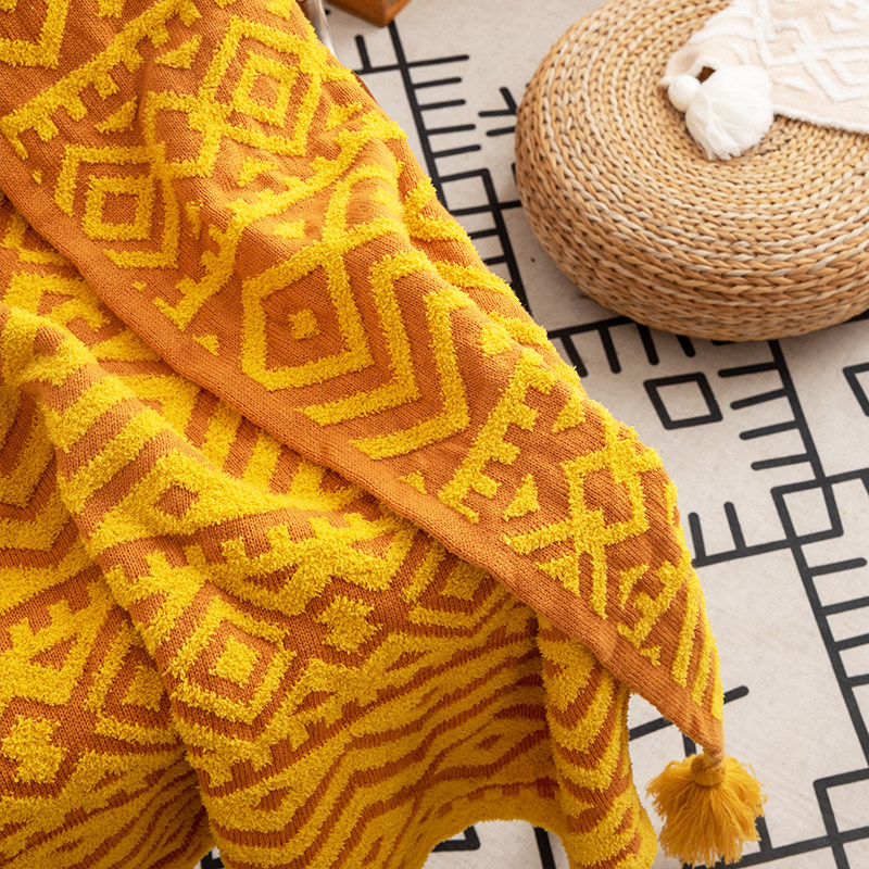 秋冬摩洛哥半边绒装饰毯子沙发毯床尾搭毯办公室休闲毯加绒盖毯,床上用品,休闲毯/毛毯/绒毯,淘宝优惠券,粉丝福利购,淘宝优惠卷