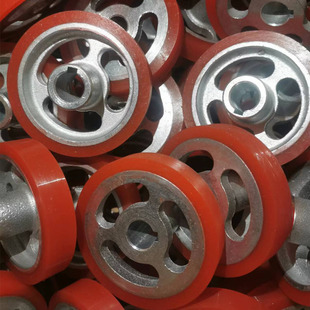 永创双电机半自动打包机送退带主动滚轮红色胶轮YS 05B配件