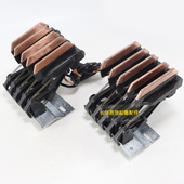 五极集电器 高含铜碳刷 滑触线VAHLE 法勒U10U15集电器碳刷受电器