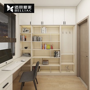 佰丽爱家全屋定制儿童房间书柜衣柜整体设计全屋卧室一体柜定制