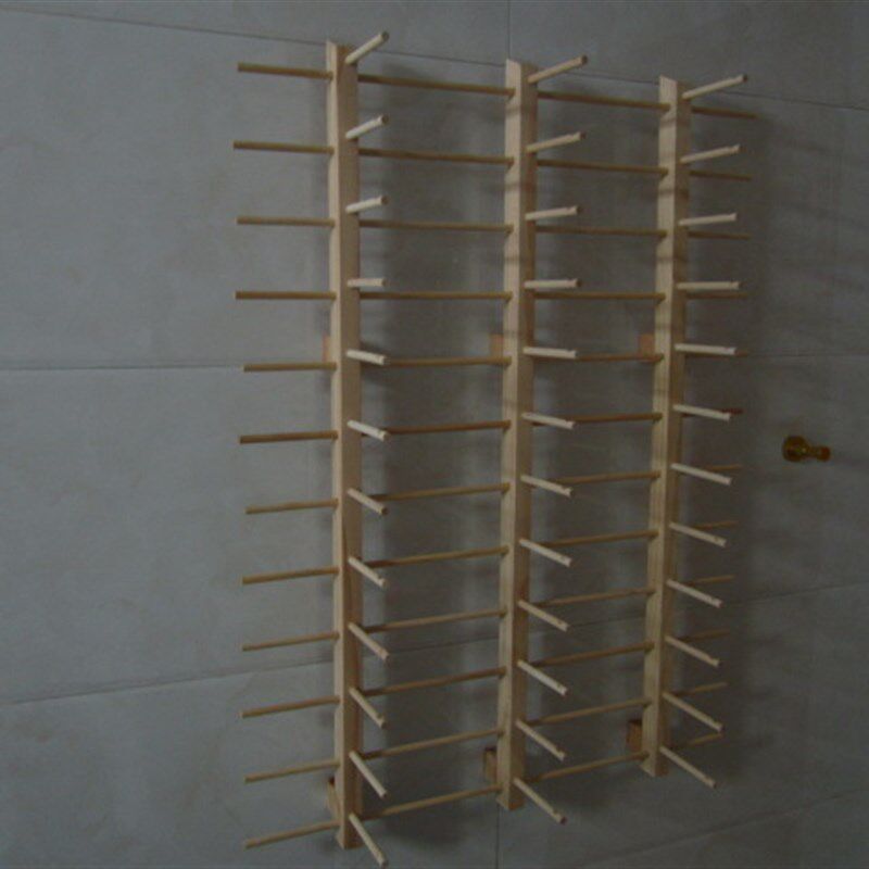 连杆实木太阳眼镜陈列货架安装墙壁眼镜展示架挂上墙木质墨镜道具