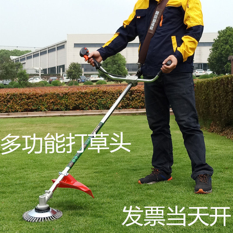 公园广场墙角砖缝草割草机果园多功能锄草钢丝打草坪机除锈除草器