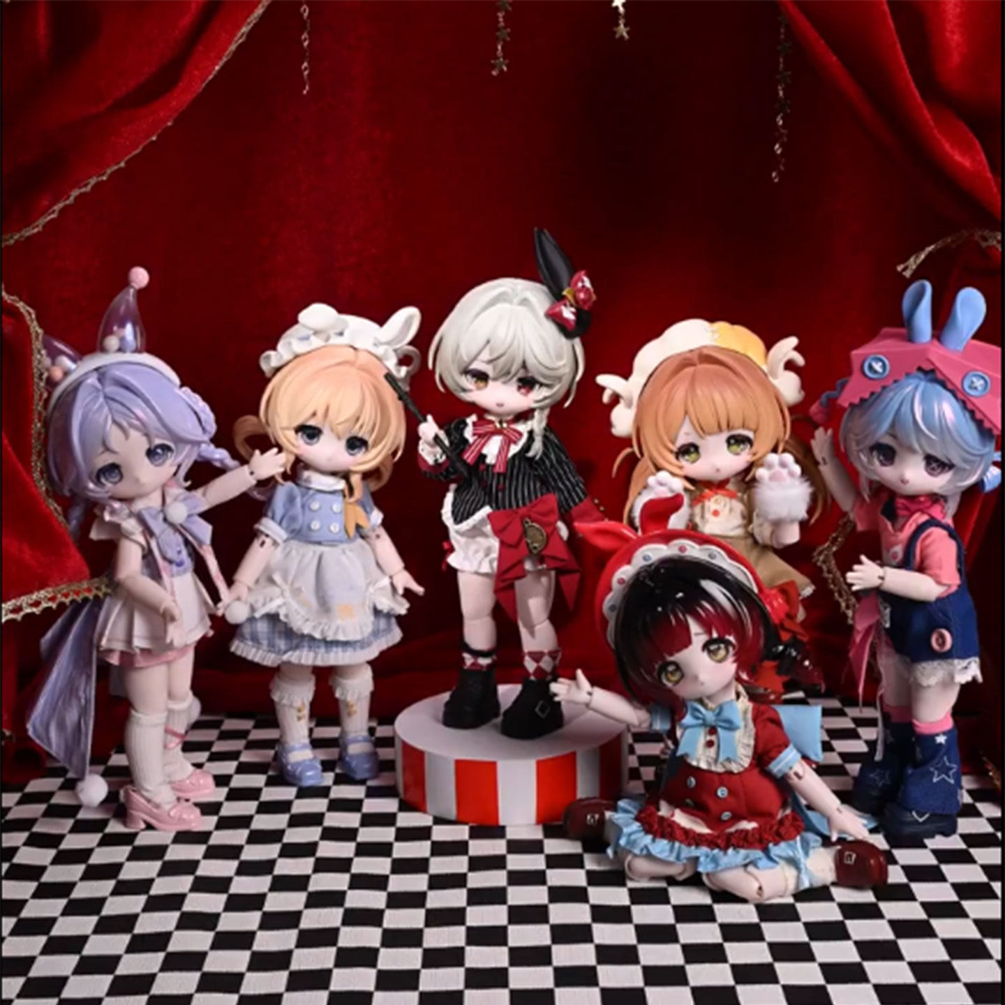 COME4FREE邦倪兔兔梦匣BJD盲盒图片