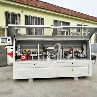 厂家供应木饰面贴面机木工机械设备板式家具全自动封边机