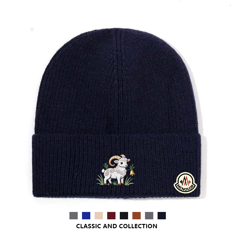 【全球轻奢】蒙口钢琴简约百搭针织帽羊年限定秋冬保暖毛线帽防寒