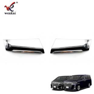 适用于19-20款埃尔法Alphard改装前脸原厂中网饰条30系车身亮片