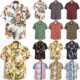 Casual Shirts Men Hawaiian Camicias Button Wild