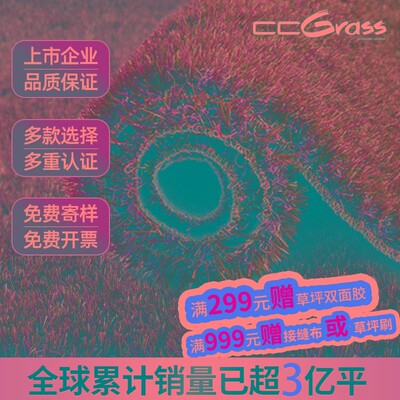 共创人造草坪10平别墅院子楼顶仿真草坪幼儿园健身房露阳台假草皮