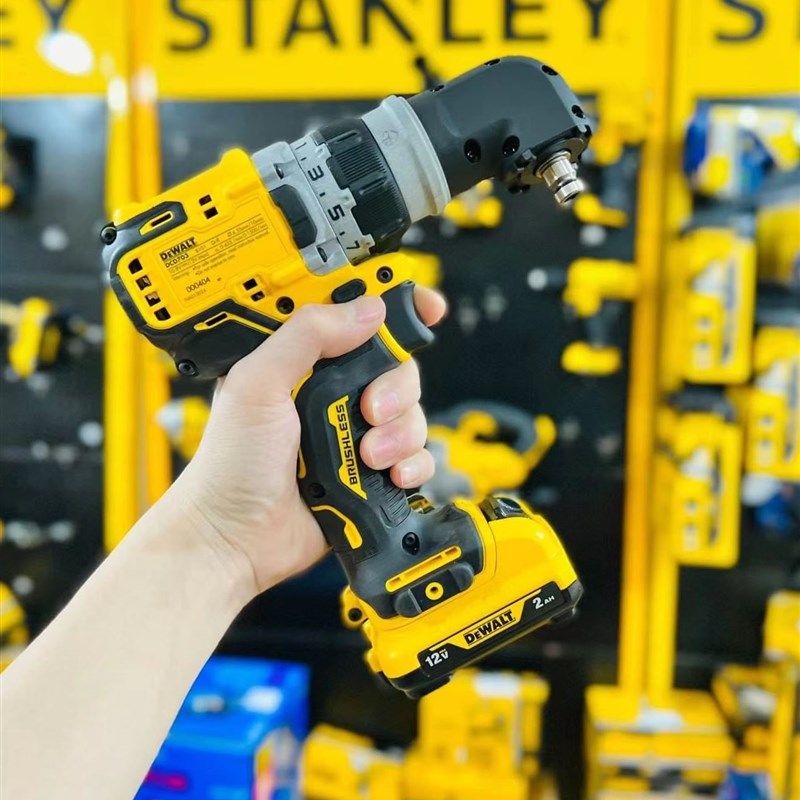 得伟12V无刷新款五合一手电钻DCD703D1多功能头电钻起子新款上市