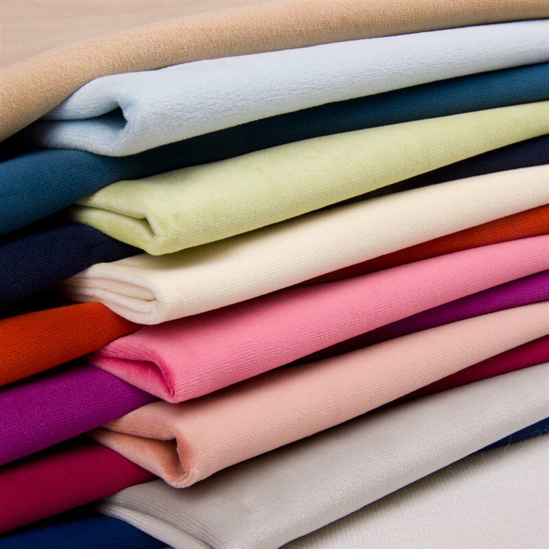 天鹅绒布沙发套垫纯色窗帘舞台幕布桌布布料婚庆diy荷兰丝绒面料