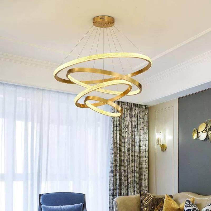 北欧圆环形客厅吊灯后现代艺术餐厅灯书房卧室灯酒店LED灯具极简,家装灯饰光源,智能吊灯,淘宝优惠券,粉丝福利购,淘宝优惠卷