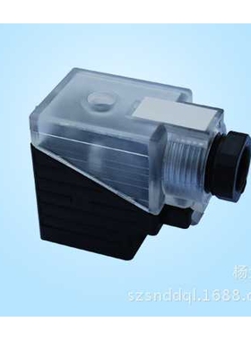 电磁阀插头 灯插头 大插头 R901017022 Rexroth 12-240VAC/DC-4A