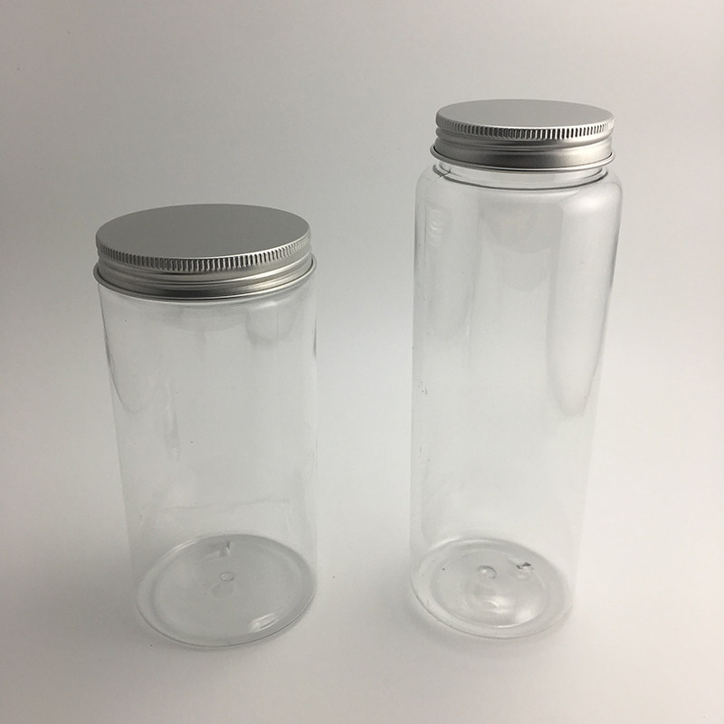 一次性加厚塑料带盖空瓶茶素匠泰茶直筒瓶冷泡茶饮料果汁脏脏杯